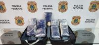 PF prende homens com 12 kg de maconha no Galeão