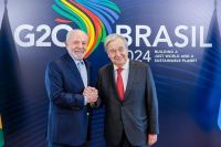 G20: Lula e secretário-geral da ONU discutem agenda climática e social em reunião