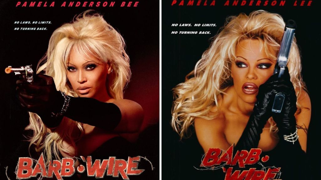 Beyoncé recria look de Pamela Anderson em "Baby wire"