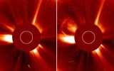 O cometa C/2024 S1 (ATLAS), apelidado de “cometa do Halloween”, desintegrou-se na segunda-feira durante a aproximação ao Sol