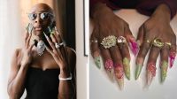 7 unhas maximalistas de Cynthia Erivo inspiradas em Elphaba, de "Wicked"