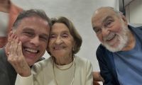 Guilherme Fontes mostra clique com Laura Cardoso e Lima Duarte: "Inspiradores"