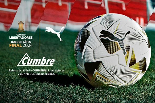 Puma e Conmebol lançaram a bola da final da Libertadores 2024