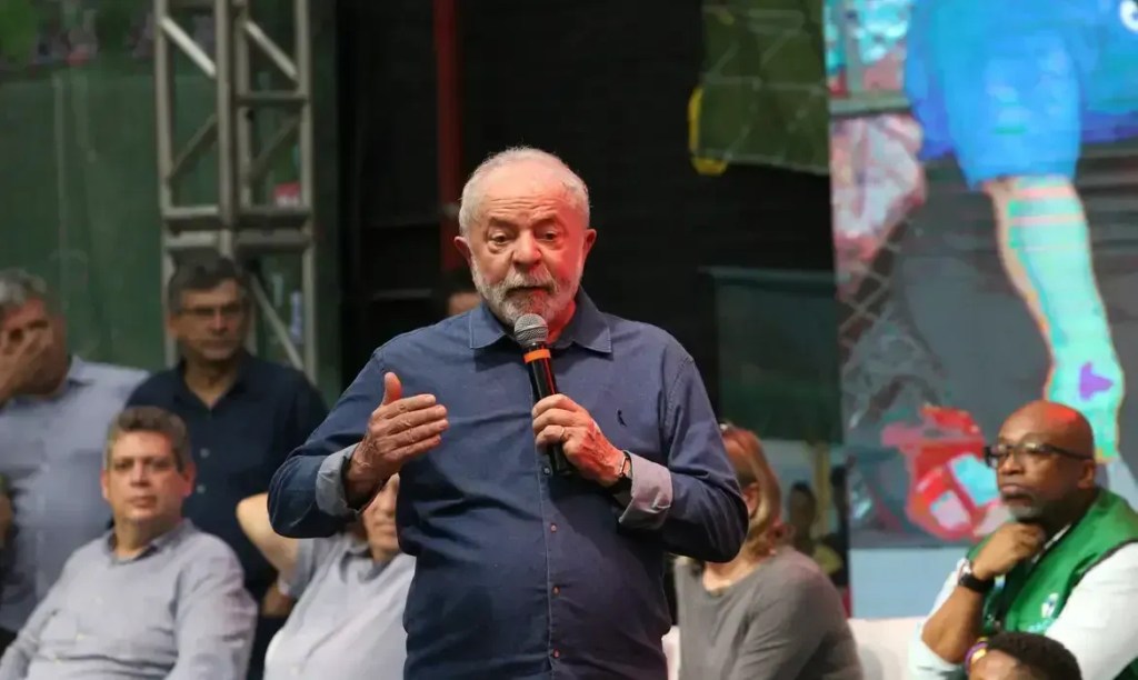 O então presidente eleito Luiz Inácio Lula da Silva (PT) participou de agenda na cidade de São Paulo em 15 de dezembro de 2022