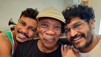 Milton Nascimento recebe visitas de Xamã e Criolo em casa: "Tarde linda"