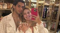 Virginia Fonseca e Zé Felipe combinam pijamas para dormir: "Iguais"