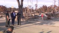 Trump visita Califórnia para ver danos causados por incêndios florestais