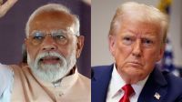 Trump conversa com Narendra Modi, primeiro-ministro da Índia, por telefone