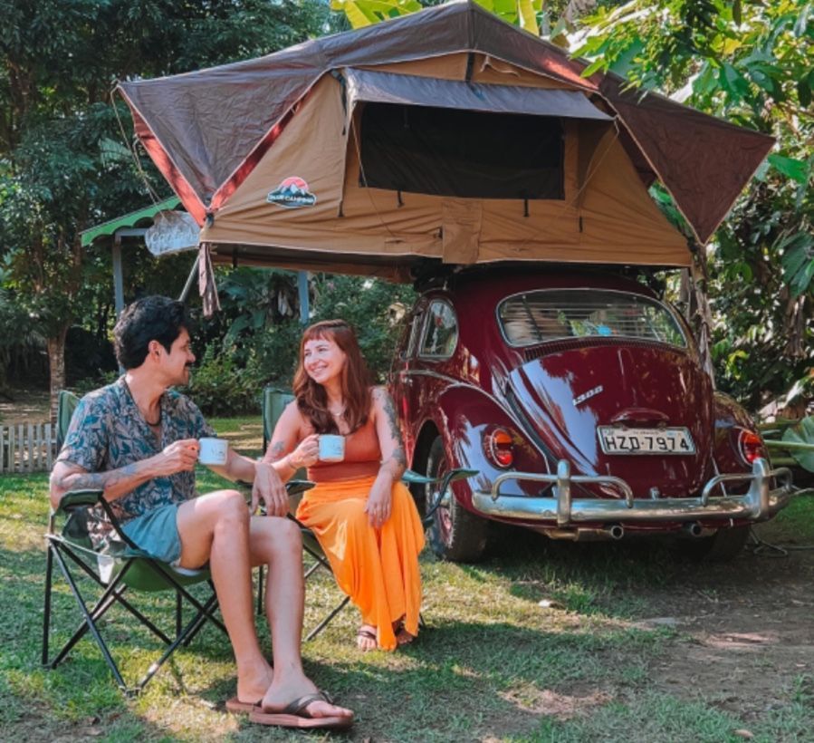 Casal tem uma página com um Fusca 1970, que é chamado, carinhosamente, de Lindomar 