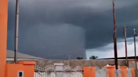 Fenômeno “parede de chuva” aparece no céu em MT; veja vídeo