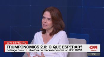 Solange Srour avalia que política econômica do republicano acentuará crescimento dos EUA em relação à China e Europa; veja trecho do WW Especial