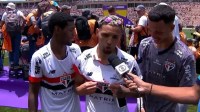 Meia do São Paulo provoca jogadores do Corinthians após título da Copinha