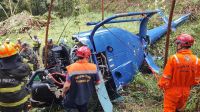 Tarcísio lamenta morte de casal em queda de helicóptero: "Momento de dor"