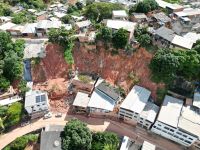 Tragédia em Ipatinga: imagens mostram casas que resistiram a deslizamento