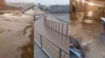 Alagamentos impediram a realização da final da Taça das Favelas no estádio em dezembro do ano passado