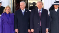 Joe Biden recebe Donald Trump na Casa Branca antes de cerimônia de posse