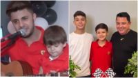 Filho de Cristiano Araújo celebra 12 anos, e fãs resgatam vídeo antigo