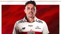 São Paulo anuncia contratação do lateral argentino Enzo Díaz