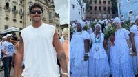 Famosos participam da Lavagem do Senhor do Bonfim, em Salvador; veja