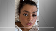 Preta Gil posta foto no hospital: "Bom dia para você que já acorda maquiada"