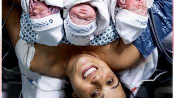 Graziela Cândido já era mãe dos gêmeos Vitor e Vicente e da pequena Anna Julia