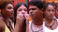 BBB25: Camilla, Guilherme, Vitória e Thamiris discutem após Paredão