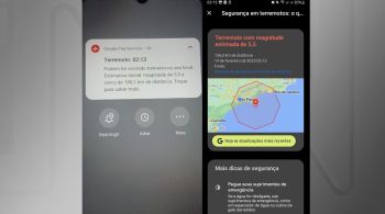 Moradores de ao menos três estados receberam alertas sobre um possível terremoto