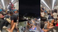 Passageiros do metrô se jogam no chão durante tiroteio no Rio