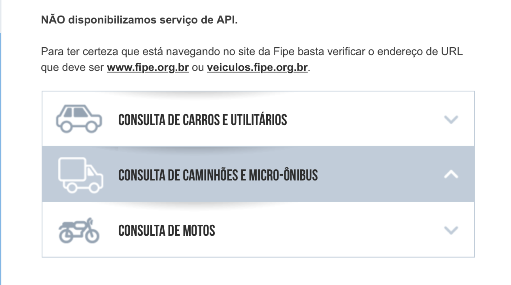 Como consultar o preço médio na Fipe