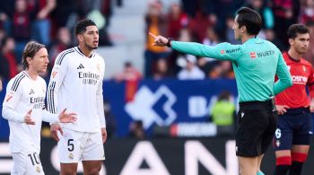 Meio-campista inglês do Real Madrid foi expulso durante o empate por 1 a 1 com o Osasuna, por LaLiga, no sábado (15)