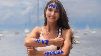 Maria Clara escolheu estudar medicina na UFRJ