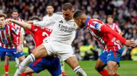 Mbappé marca, e Real Madrid arranca empate contra Atlético em LaLiga