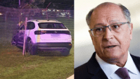 Motorista bate carro na cerca de residência da vice-presidência em Brasília