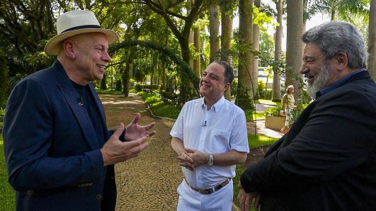 Dr. Kalil conversa em Clube com Leandro Karnal e Mario Sérgio Cortella