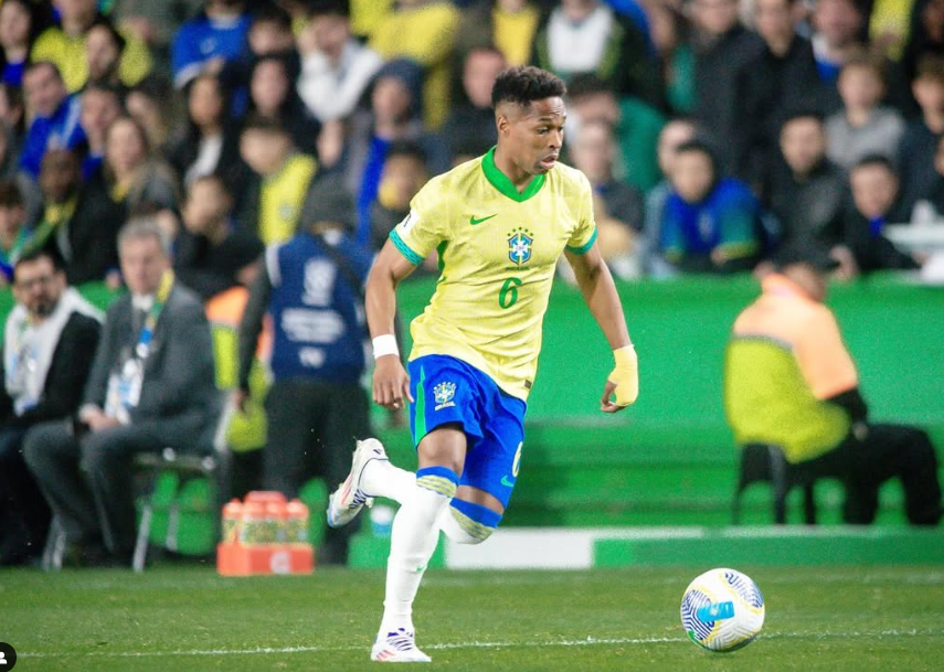 Wendell pela seleção brasileira