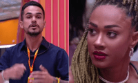 BBB25: Aline e João Gabriel discutem ao vivo durante formação de Paredão