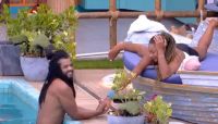 Aline perdoa Diogo após briga no BBB 25: "Quer continuar dando beijinhos?"