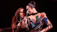 Anitta volta a flertar com Ana Castela: "Qualquer coisa, estamos aí"