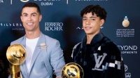 Cristiano Ronaldo sobre jogar com filho: "Está nas mãos dele"