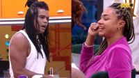 BBB25: veja a reação de Diogo ao saber que Aline beijou Thamiris