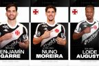 Vasco consegue inscrever Garré, Loide e Nuno Moreira para jogo com Flamengo