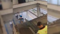 Vídeo: Vigilantes agridem funcionário na estação Franco da Rocha da CPTM