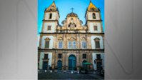 Veja como era a igreja histórica que desabou no centro de Salvador