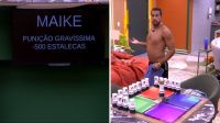 Maike leva punição grave e perde 500 estalecas no BBB25; saiba o motivo