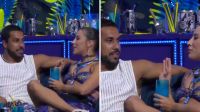 BBB25: após affair com Giovanna, Maike diz que quer beijar Renata