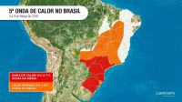 Mapa: veja estados afetados pela poderosa onda de calor de março