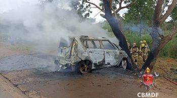 Motorista atropelou uma pessoa que morreu no local