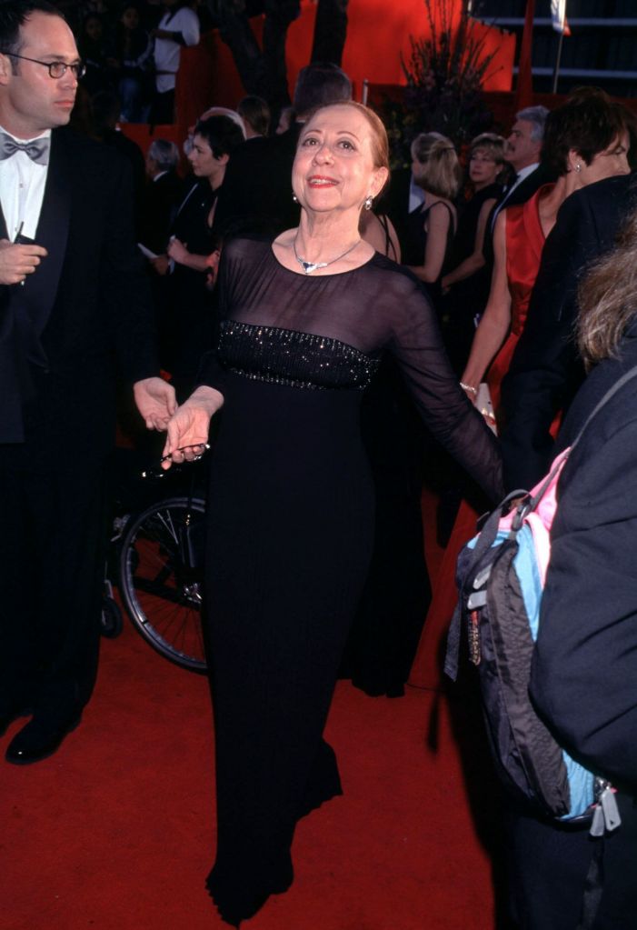 Fernanda Montenegro durante o Oscar em 1999