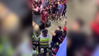 Homem é agredido por policiais durante festa de Carnaval em Granja