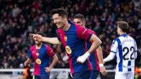 Barcelona goleia a Real Sociedad e reassume liderança de LaLiga